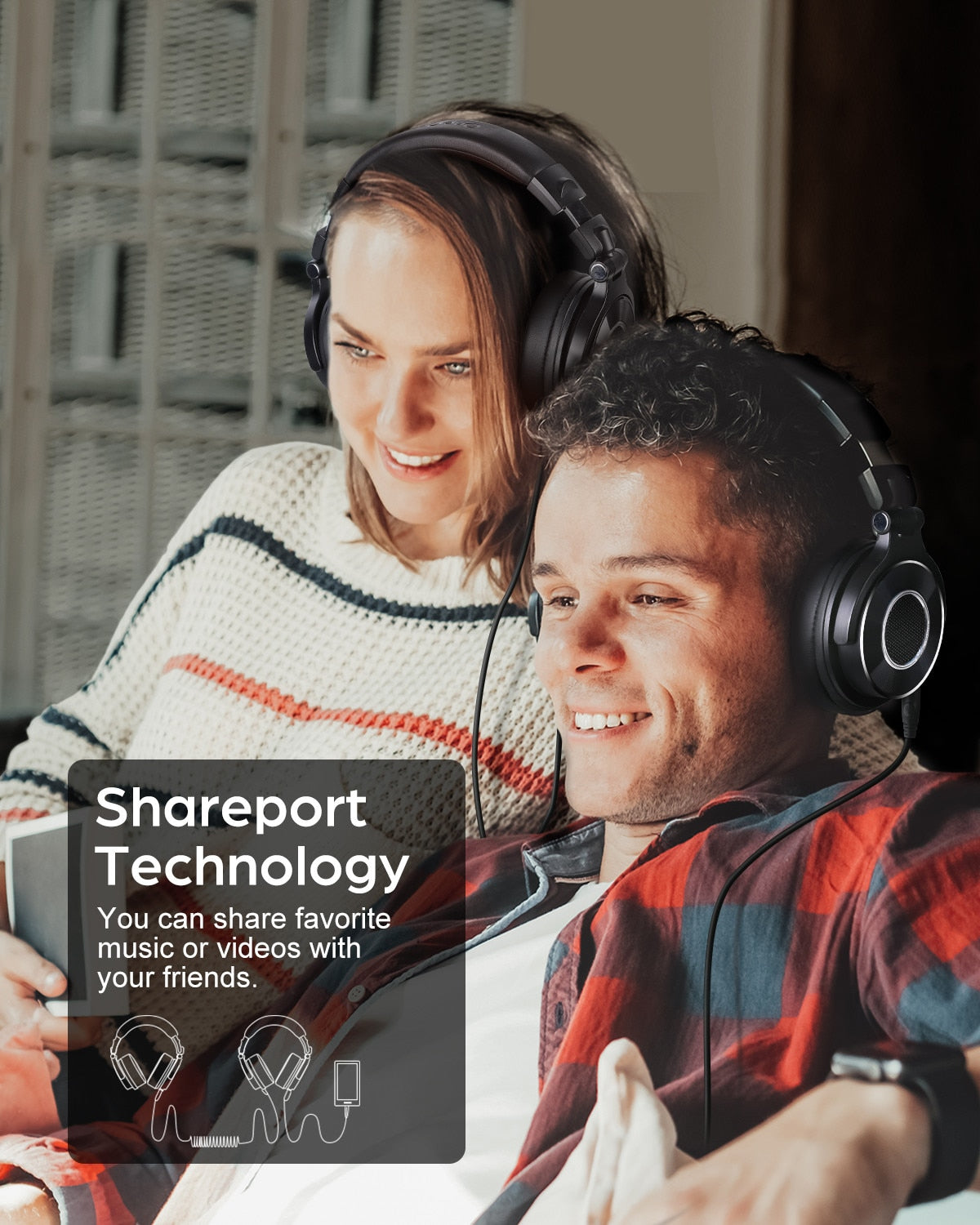 OneOdio Monitor 60 Wired Professional Studio Headphones - iRelax Australia