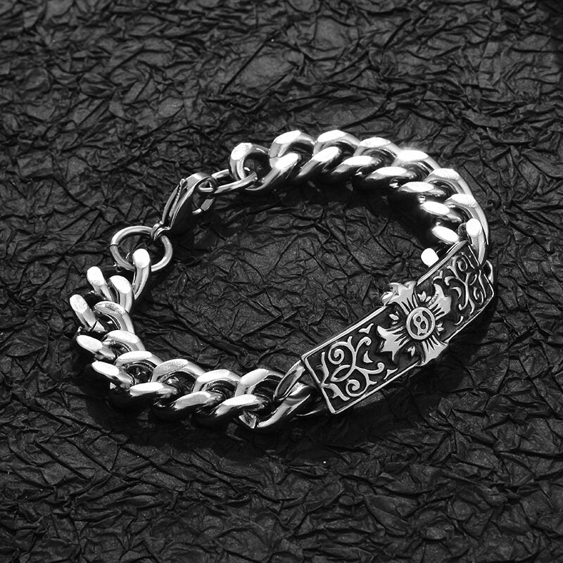 Vintage Animal Dragon Punk Trend Bracelet LZ8225-Silver - iRelax® Australia