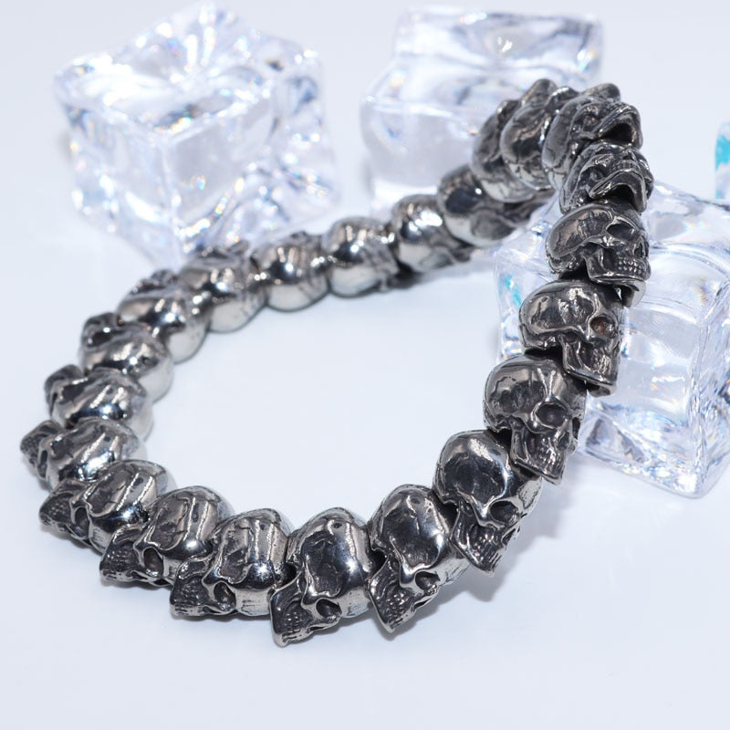 Vintage Animal Dragon Punk Trend Bracelet C3821-Silver-21cm - iRelax® Australia