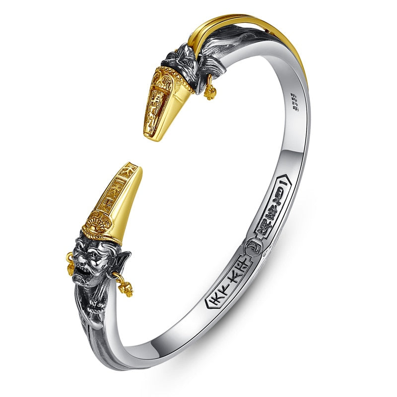 Handmade Retro Silver Domineering Men Bracelet - iRelax® Australia