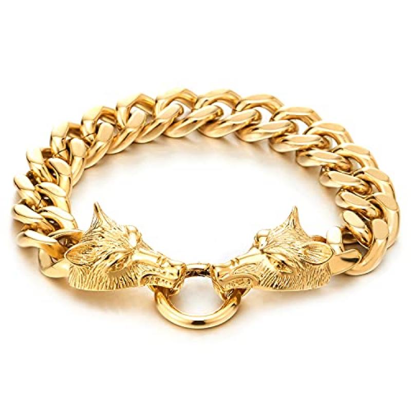 Vintage Animal Dragon Punk Trend Bracelet AL5916-Gold - iRelax® Australia