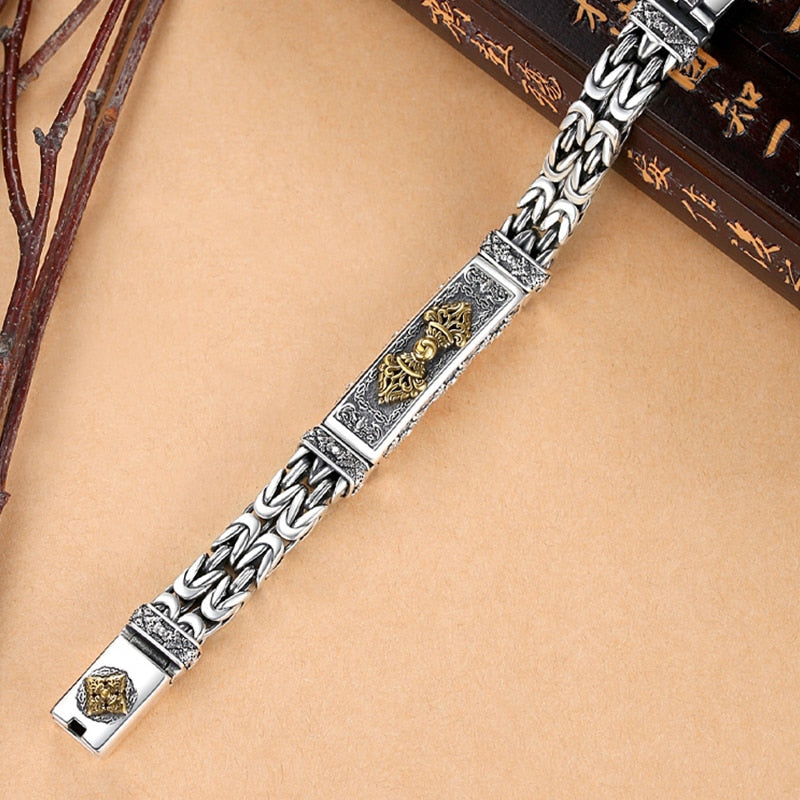 Retro Peace Pattern Hipster Style Men's Bracelet - iRelax® Australia