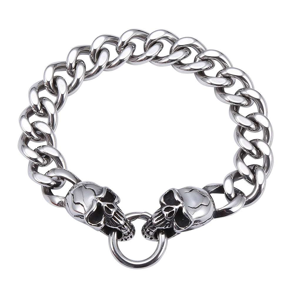 Vintage Animal Dragon Punk Trend Bracelet AL3972-silver-23cm - iRelax® Australia