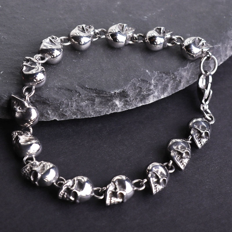 Vintage Animal Dragon Punk Trend Bracelet A3331-Silver-21cm - iRelax® Australia