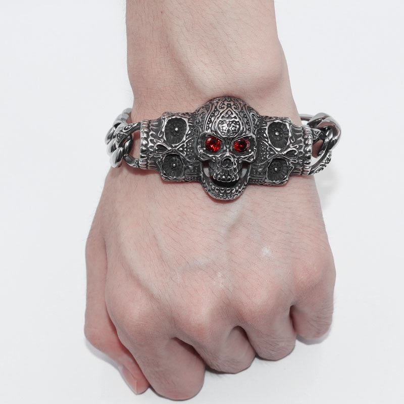 Vintage Animal Dragon Punk Trend Bracelet A1552-2-Silver - iRelax® Australia