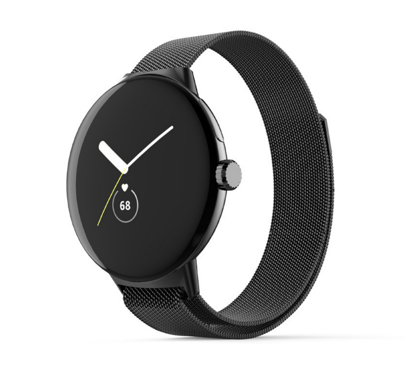 Metal Magnetic Watch Band For Google Pixel Watch Black - iRelax® Australia