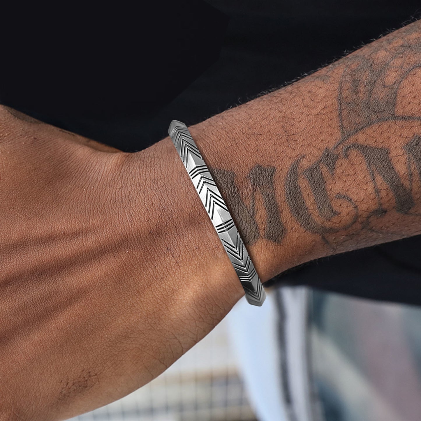 Viking Cuff Retro Tone Stainless Steel Pulseira Bracelet - iRelax® Australia