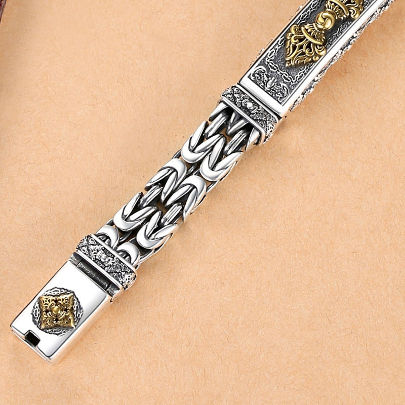Retro Peace Pattern Hipster Style Men's Bracelet - iRelax® Australia
