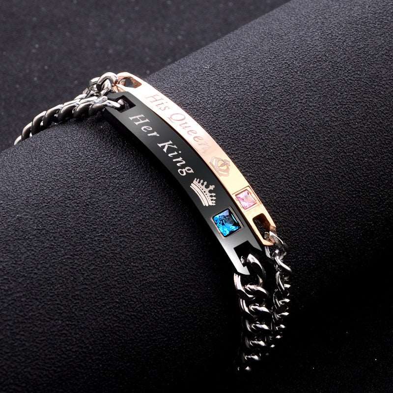 2 Style Couple's Chain Bracelet - iRelax® Australia