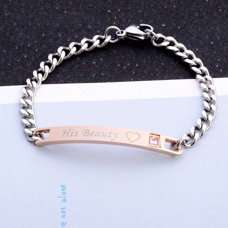 2 Style Couple's Chain Bracelet - iRelax® Australia