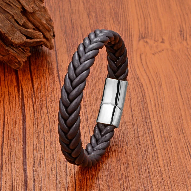 Handmade Woven Leather Wrap Bracelets
