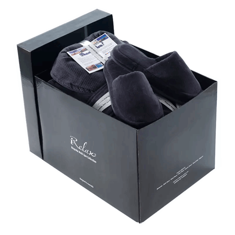 7pc Luxury Turkish Bath Set Charcoal - iRelax® Australia