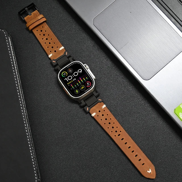 Genuine Leather Band for Apple Watch Ultra 2