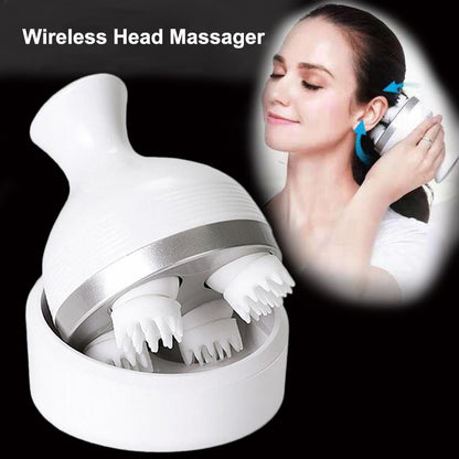 Waterproof Electric Head & Scalp Massager