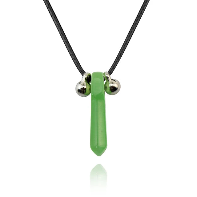 Natural Jade Pendant Uzumaki Charms Necklace