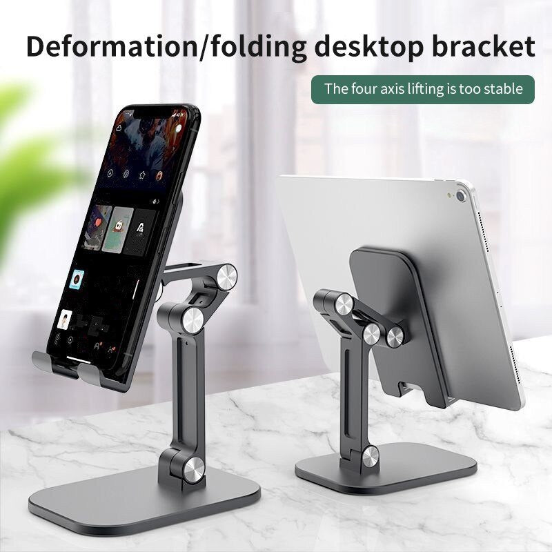 Foldable Mobile Tablet Desktop Adjustable Stand