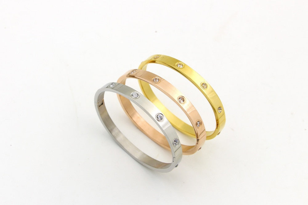 Woman Bracelets Stainless Steel Gold - iRelax® Australia