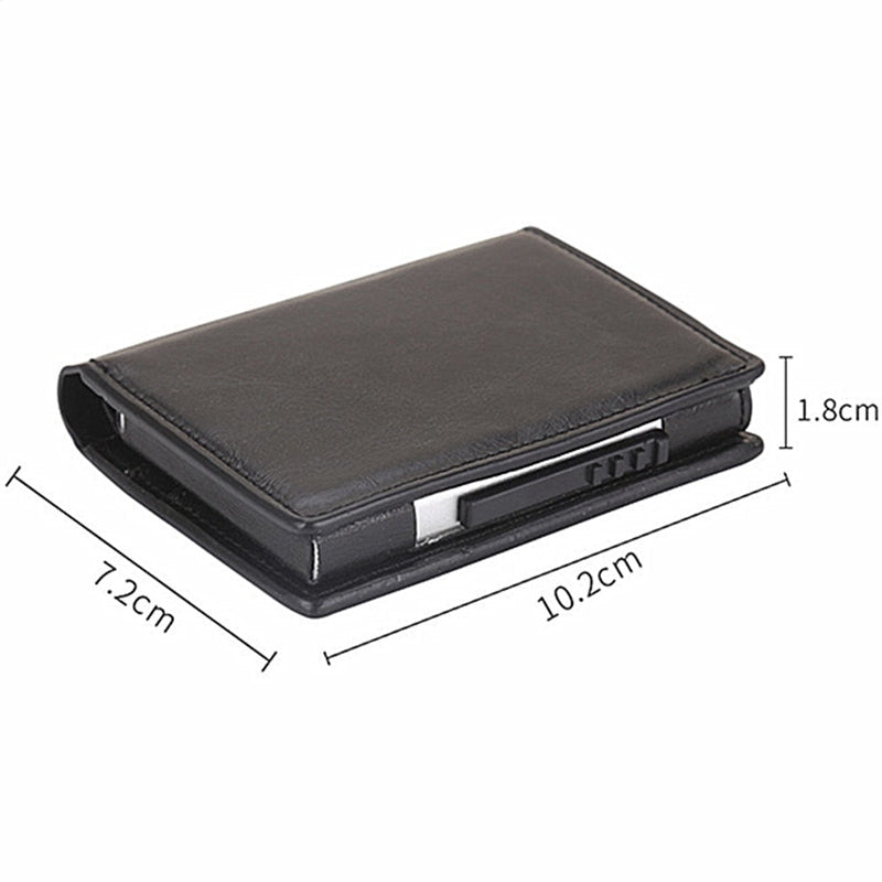Leather RFID Protection Credit Card Holder