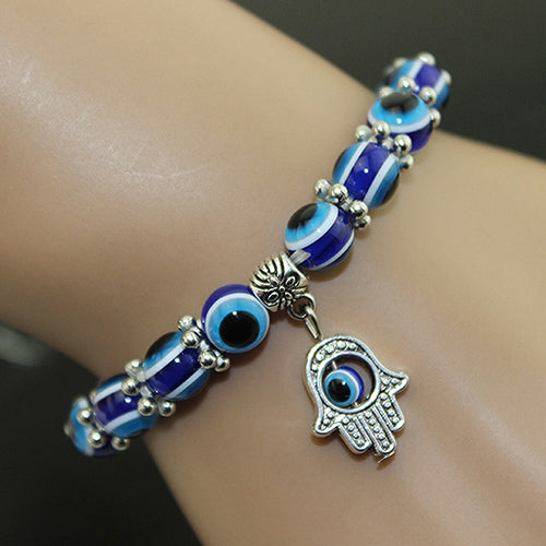 Handmade Evil Eye Beads Elastic Bracelet - iRelax® Australia