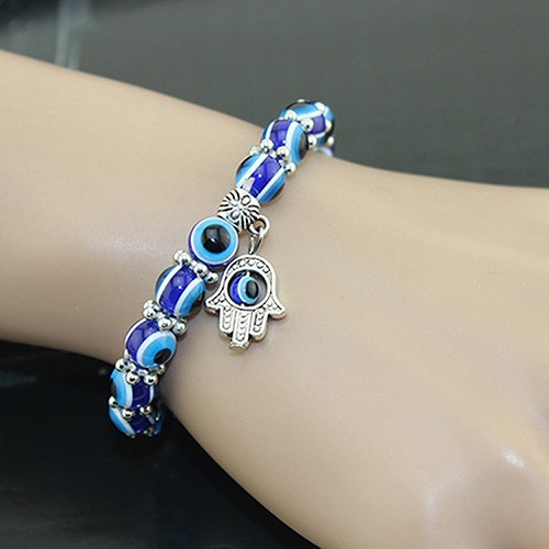 Handmade Evil Eye Beads Elastic Bracelet - iRelax® Australia