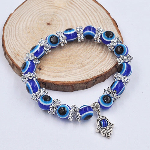 Handmade Evil Eye Beads Elastic Bracelet - iRelax® Australia