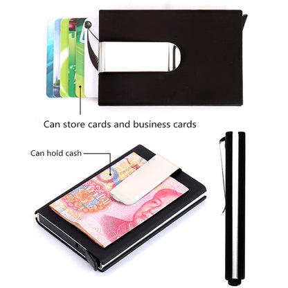 Carbon Fiber RFID Credit Card Wallet