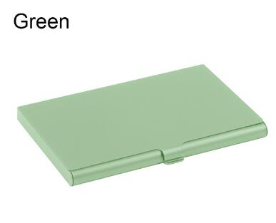 Business Card Credit Card Aluminium Case Green - iRelax® Australia