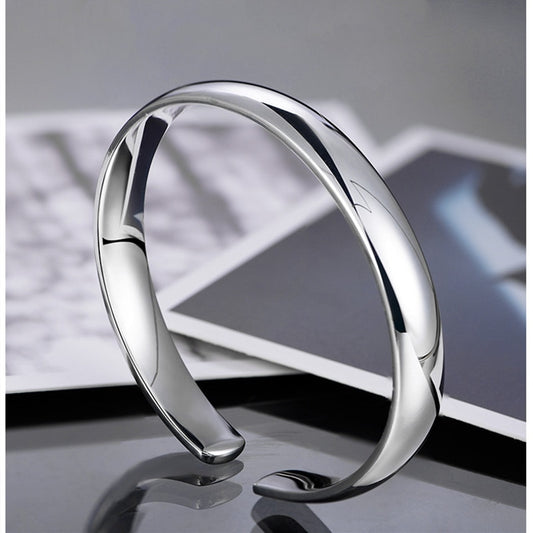 Silver Colour Trendy Couples Cuff Bangles & Bracelet - iRelax® Australia