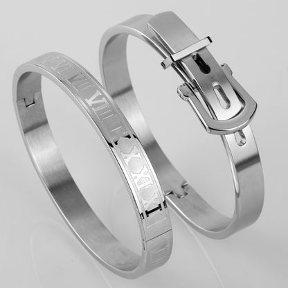 Stainless Steel Bracelets Fashion Titanium Steel Bangle