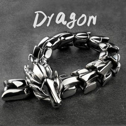 Vintage Animal Dragon Punk Trend Bracelet