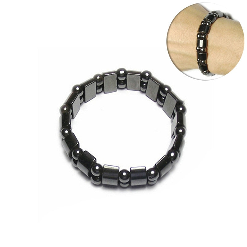 Magnetic Black Stone Slimming Therapy Bracelet