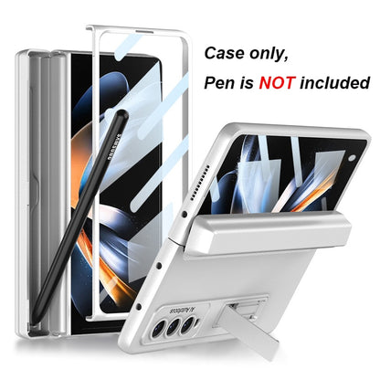 Magnetic Fold Pen Holder Hinge Case For Samsung Galaxy Z Fold 4