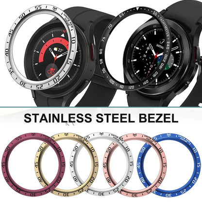 Samsung Galaxy Watch Stainless Steel Bezel Ring Cover