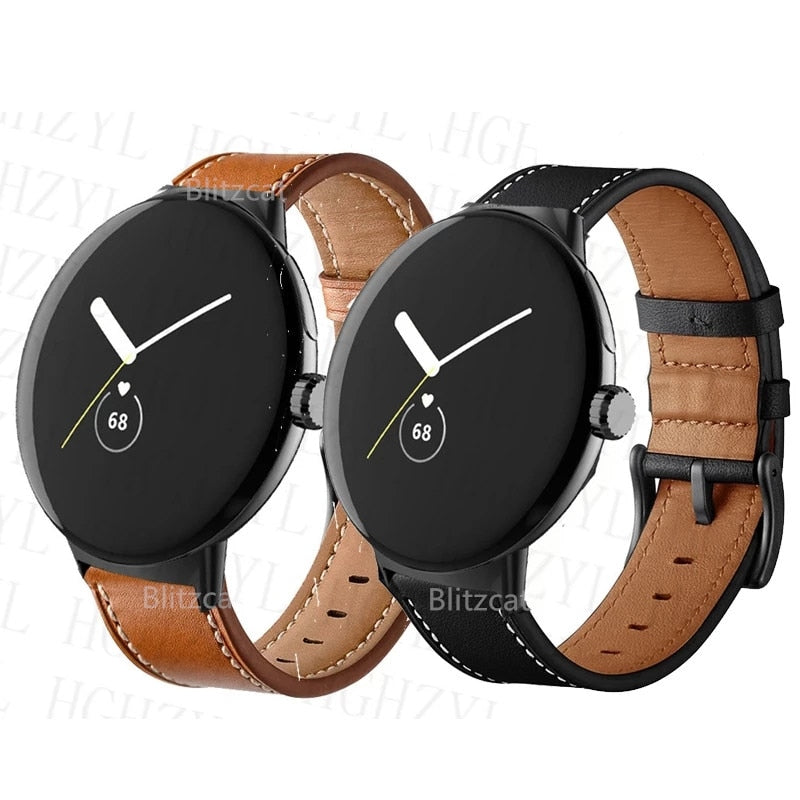 Genuine Leather Strap For Google Pixel Watch