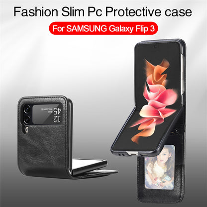 Wallet Function Leather Case for Samsung Galaxy Z Flip - iRelax® Australia